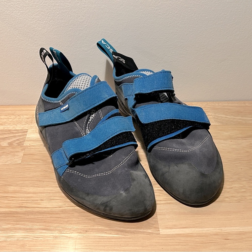 Scarpa rock climbing shoes